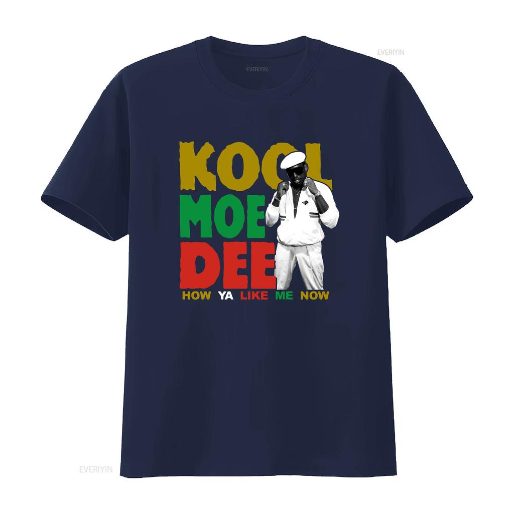 KOOL MOE DEE How Ya Like Me Now T shirt NEW LARGE ONLY vintage Washed Breathable streetwear Casual graphic designer clothes