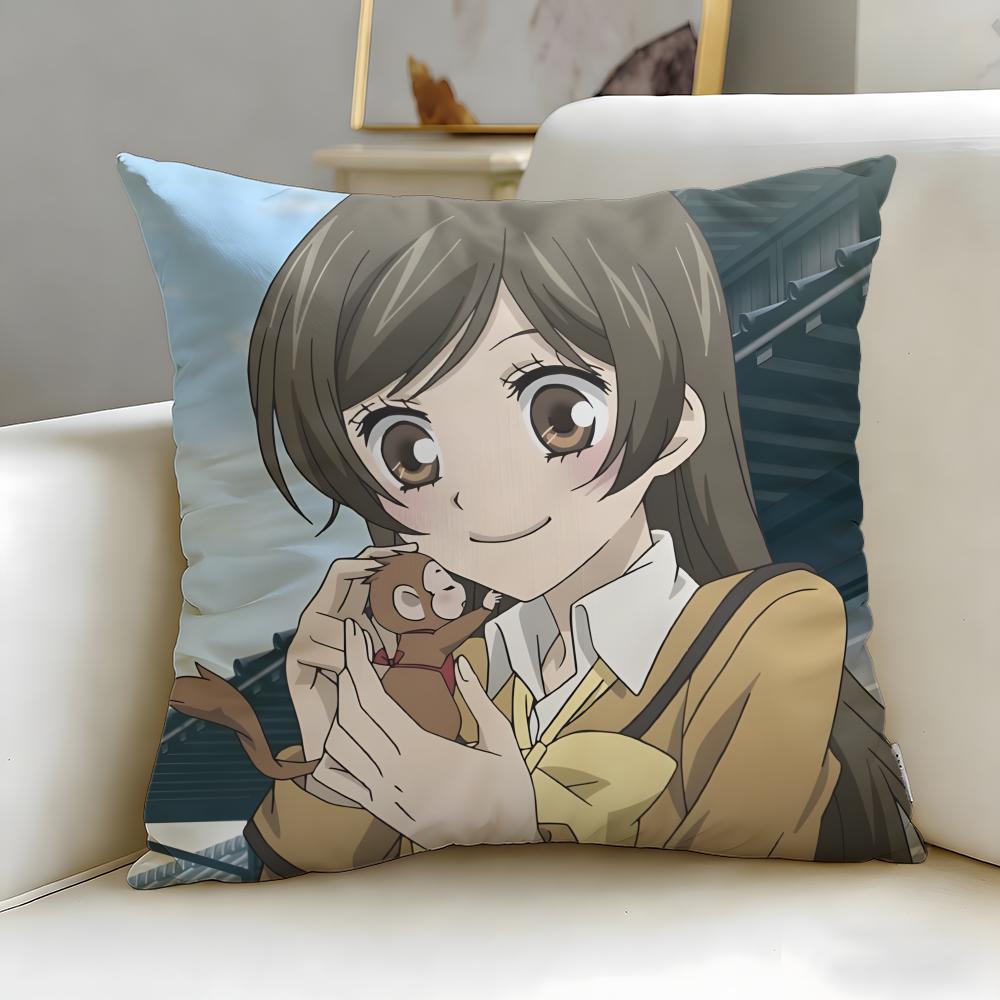 classic anime Kamisama Kiss Cushion Cover Soft & Easy-Wash Pillow Case – Versatile for Couch, Bed, Travel and Office