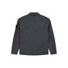 Stone Island Two-Way Zipper Chest Pocket Design Long Sleeve Jacket Men Jacket Dark-Gray 791511010-V0062