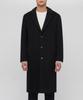 Musinsa Standard Cashmere Blend Oversized Single Coat [Black]