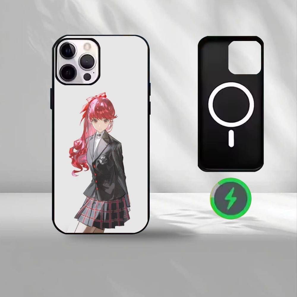 Kasumi Persona Yoshizawa 5  Phone Case For iPhone17,16,15,14,13,12,11 Plus,For Magnetic Wireless Charge Cover