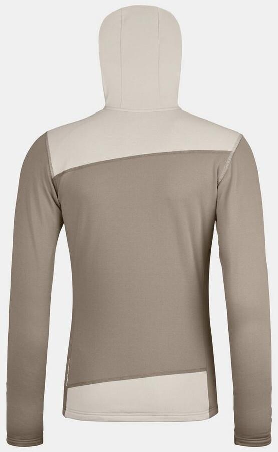Jacket Ortovox Fleece Light Hoody W (87121) Gray Sand