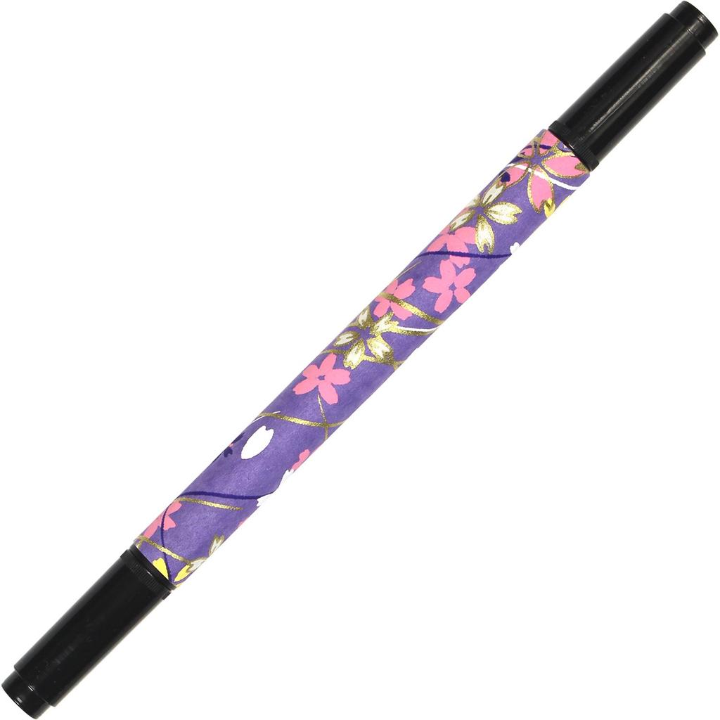 Made In Japan Sumishoyu Shunkoen Brush Fragrance Pens, Scroll, Yuzen, Twin, 5-Piece Set, SKE-0351-04/5V