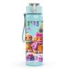 1PC Christmas Gnome Colorful Party Print 750ml Color Plastic Sports Water Bottle Leakproof Flip Straw Lid Suitable for Sports Office Home Use
