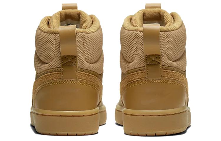 Nike Court Borough Mid 2 Boot Wheat GS BQ5440-700