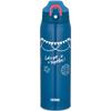 Thermos Water Bottle Vacuum Insulated 2-Way Bottle 1.0L/1.03L Blue Flag FHO-1001WF BL-F