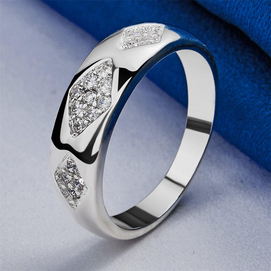 1 piece of 925 sterling silver 7-10 exquisite pattern ring, women's fashion jewelry gift, wedding accessory