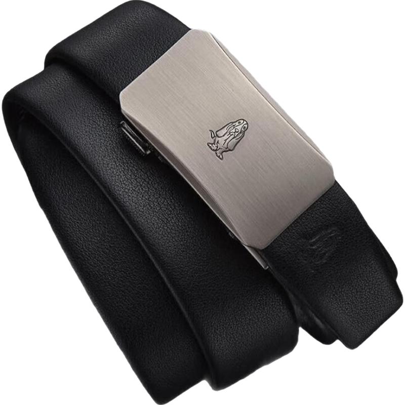 Мужской кожаный ремень Hush Puppies с автоматической пряжкой 130cm