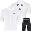 Men Women Cycling Jersey Bib Shorts Set Breathable Bike Riding Outfit Milk Silk Fabric