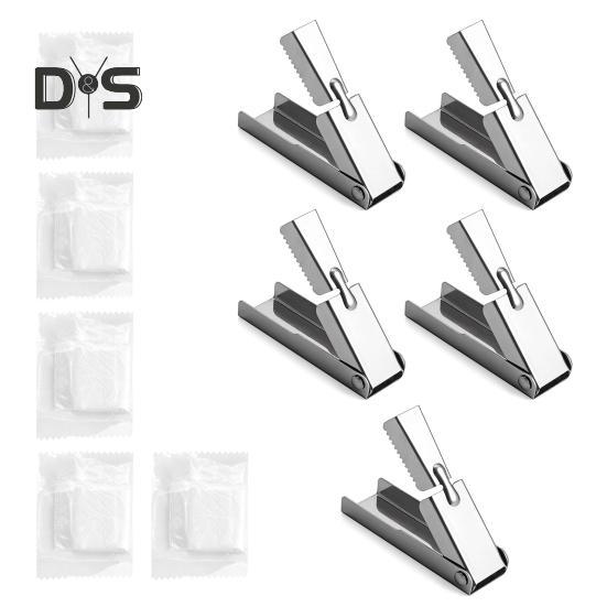 

Инструмент для чистки раковых панцирей, нержавеющая сталь, креветкочистка, легкое удаление раковых хвостов, компактное устройство для чистки морепродуктов, безопасное для ногтей приспособление для чистки раков 5pcs