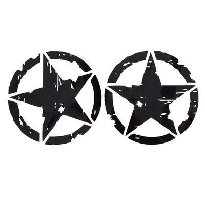 15Cm*15Cm Army Star Graphic Decals Motorcycle Car Stickers Vinyl Car-Styling