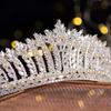 Elegant Bridal Wedding Tiara Classic Pearls Design Bridal Hair Accessories Anniversary Wedding Women Crown BC7215 Corona