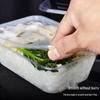 ZLIII Disposable Rectangular 500ml Food Containers