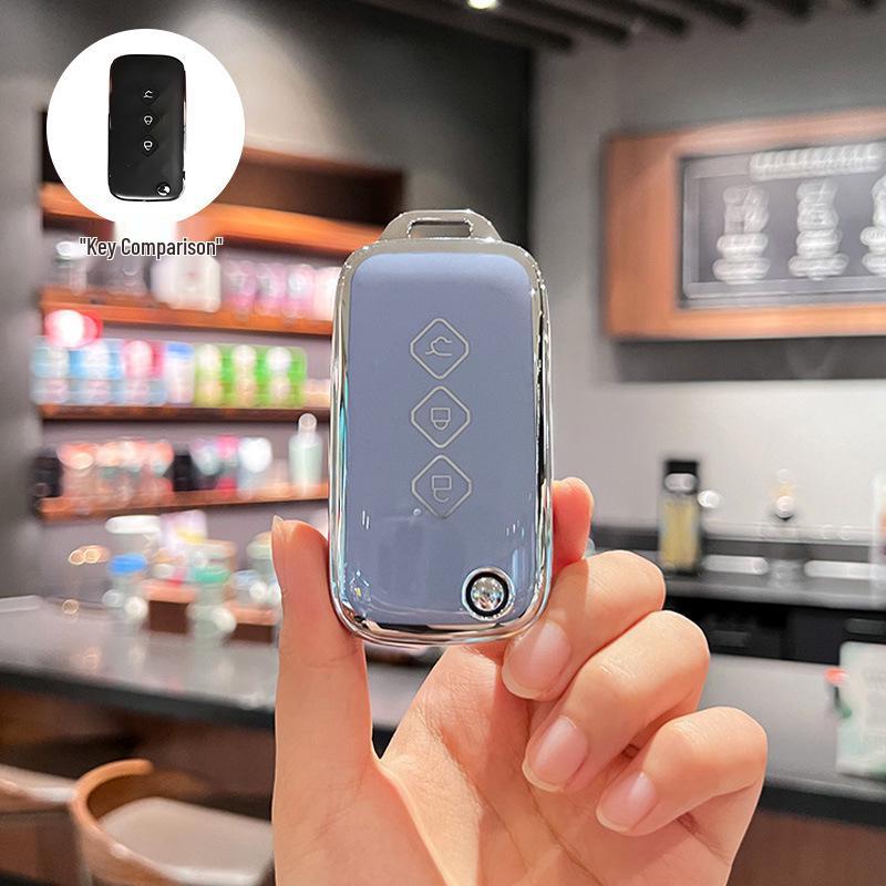 High-End Protective Key Cover for Wuling Starlight, Xingchi, and Jiachen Car Models