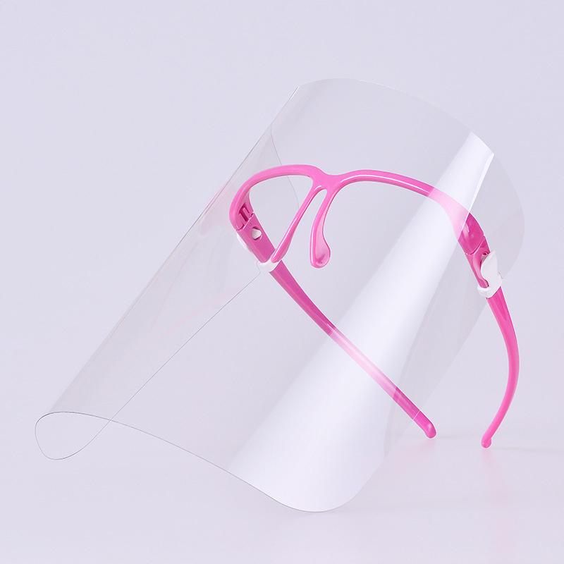 Face Shield Transparent Full Face Cover Safety Protective Film Tool Anti-Oil Anti-Fog Kitchen House Clean Dust Proof Mask