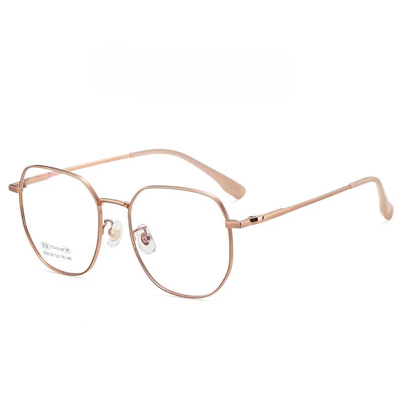 Темпераментные полностью титановые оптические очки для женщин — фото 3