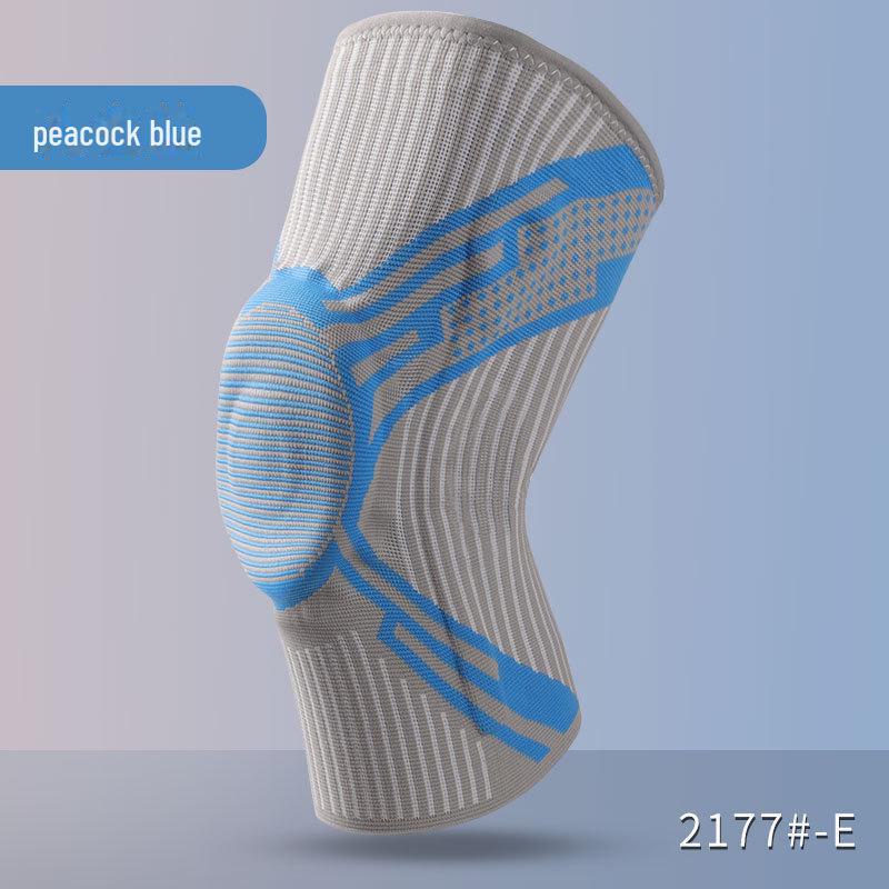 Men's Silicone Knee Support Pads for Basketball & Running - Patella Protection & Sports Gear
