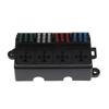 12V Relaiskastenblock 8-fach Atc/Ato Sicherungsblock Universell Wasserdicht Sicherungs- und Relaiskasten-Kit Für Auto Lkw