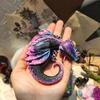 Sleepy Dragon Dinosaur Sea Creature Egg Silicone Mold for DIY Epoxy Resin Crafts Home Decoration Unique Molds for Crafting