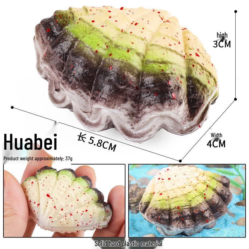 Realistic Clownfish Aquarium Toy - Kids  Cognitive Marine Animal Model