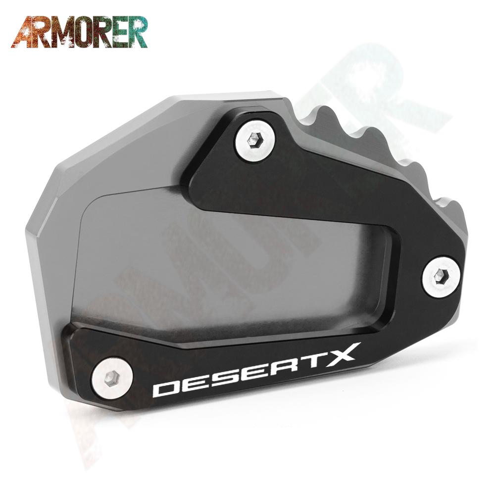 Motorcycle Accessories For Ducati Desert X DesertX  Desert-X 2022 2023 Kickstand Extension Plate Foot Side Stand Enlarge