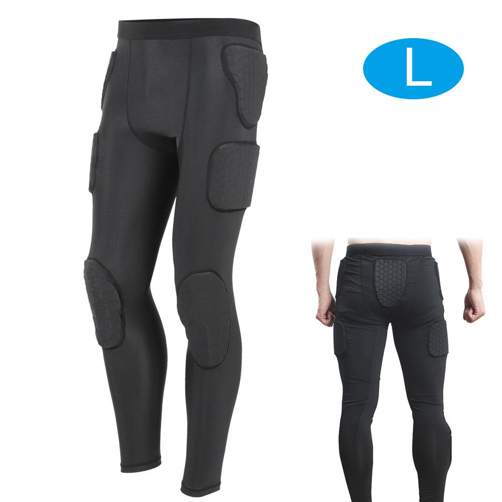 Gr Voetbal Anti-Klap Broek   Broek Cellulair Anti-Botsing Fitness Sport Doelman Sportbroek(M )