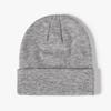 Knitted Beanie Cap Winter Accessories Multicolored Beanies Custom Embroidery Acrylic Fashion Skullies Hats Winter Knitted Hat