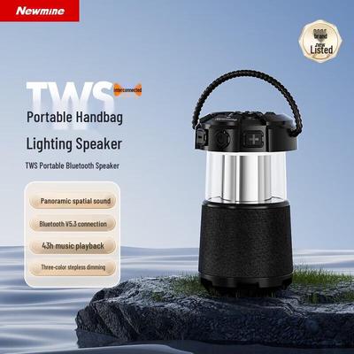 Newman PBS005 Portable Outdoor Camping Speaker CN Plug (adapter Included)