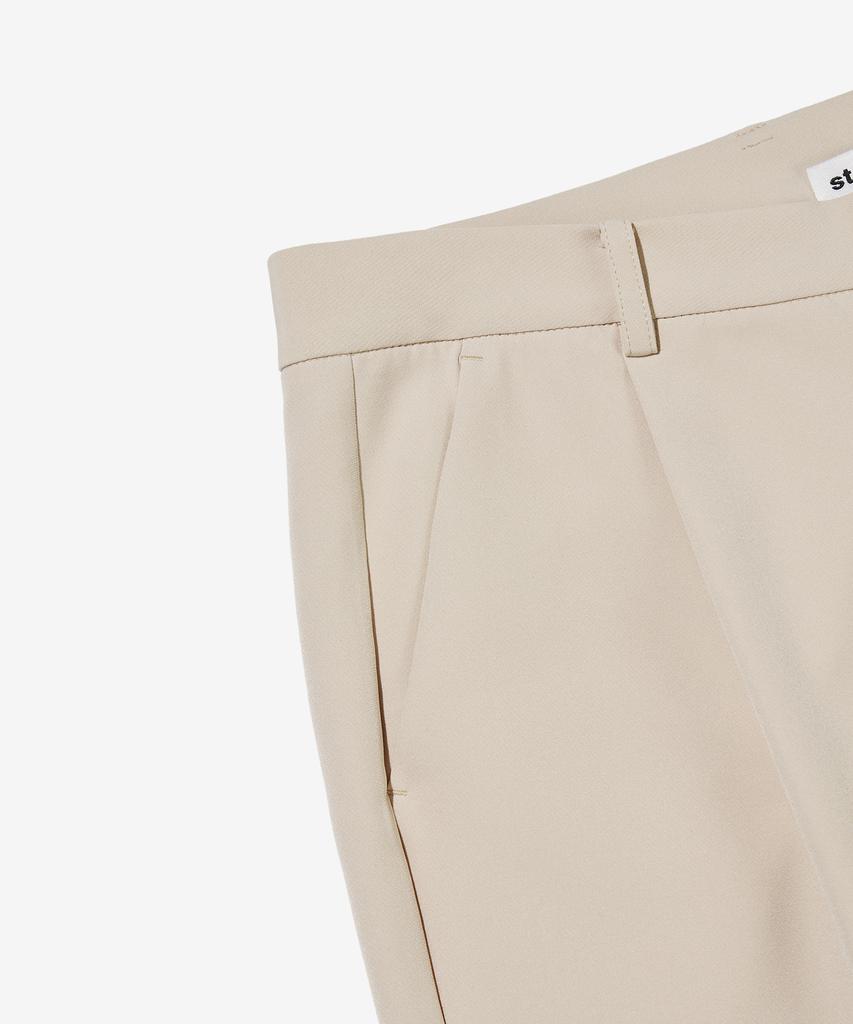 Seutaendeuobeo Semi-Wide Slacks [Ash Cream]