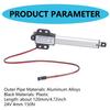 Small Electric Linear Actuator 24V Low Noise Short Circuit Protection Telescopic Small Motion Actuator Easy to Use