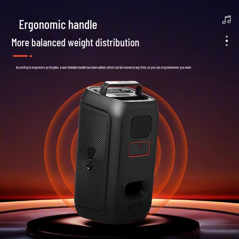 JBL PartyBox 120 Portable Bluetooth Speaker with Microphones