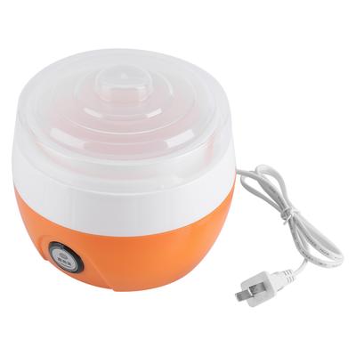 1L Electric Automatic Yogurt Maker Machine Yoghurt DIY Tool Plastic Container  (Orange)