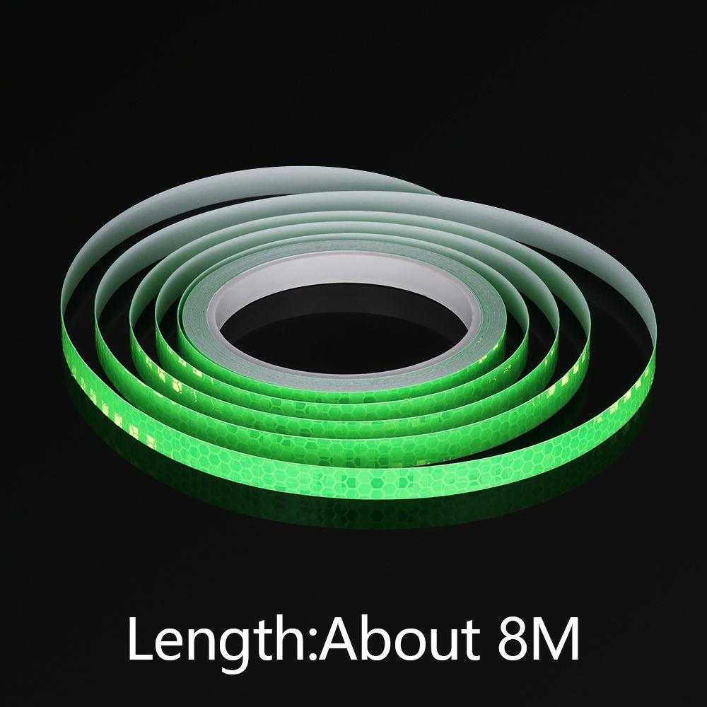 6 Farben Motorrad Felgenband Reflektierende Radaufkleber Decals Vinyl