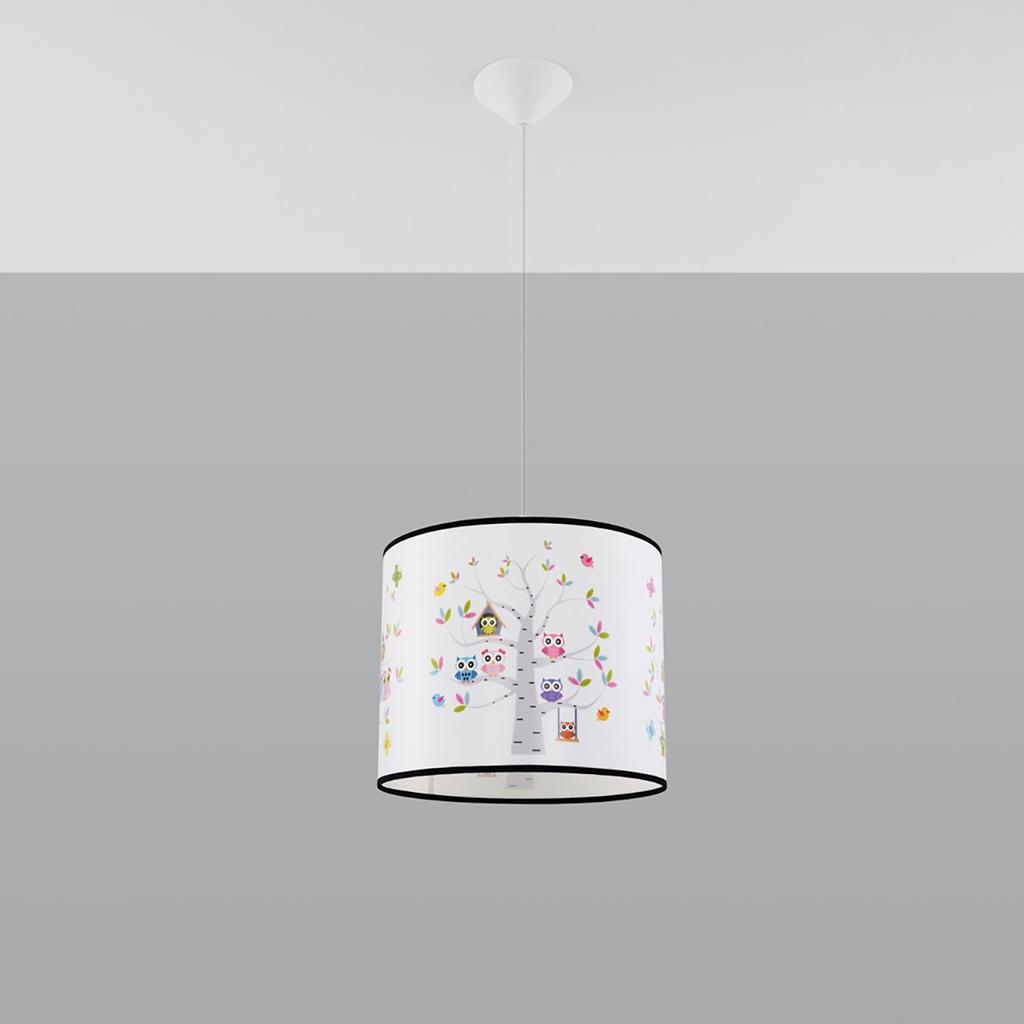 Lampa Wisząca Argon 1 E27 Wielokolorowy Lumilo 14.219.23