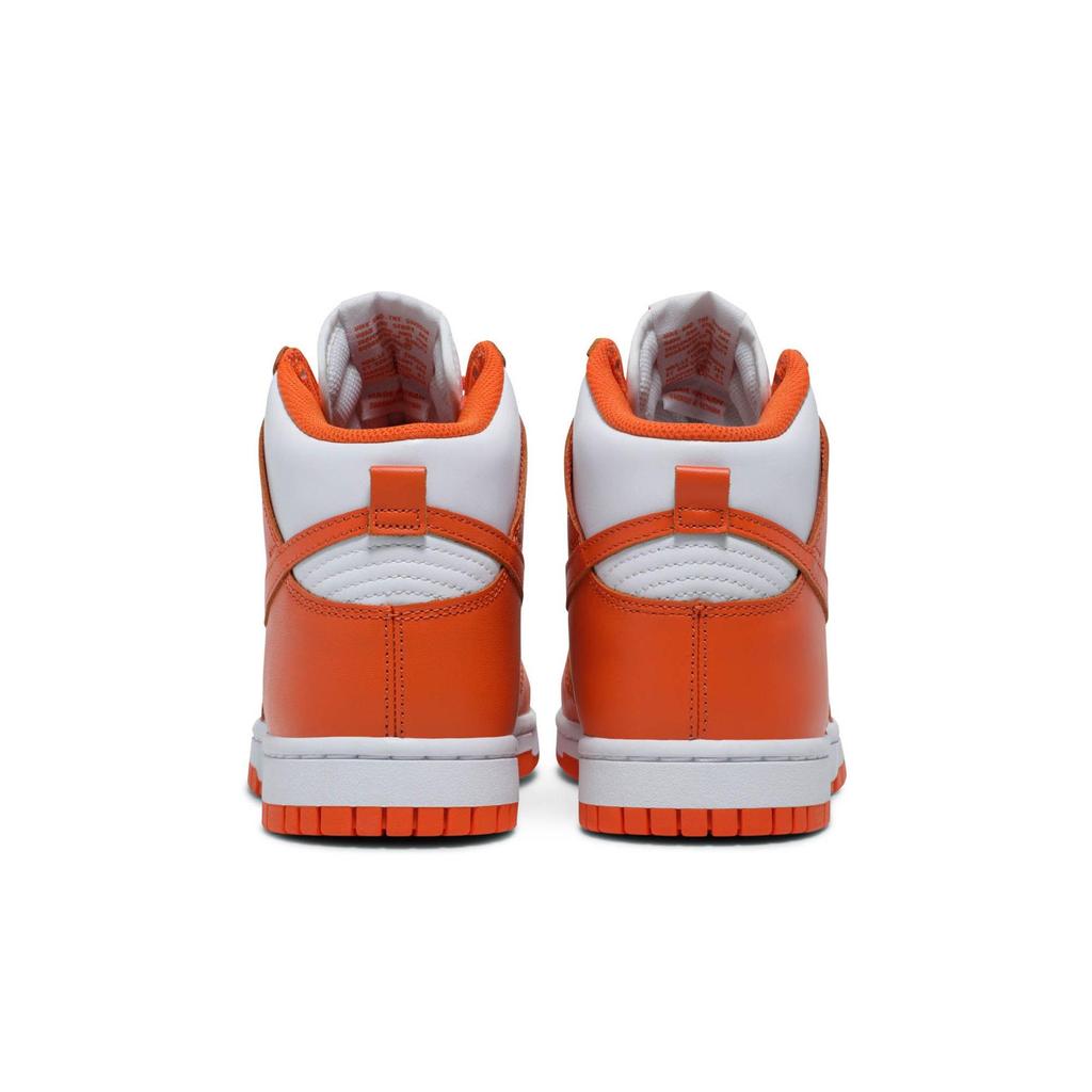 Nike Dunk High SP 'Syracuse' 2021 (Unisex) White / Orange Blaze Skateboard Shoes DD1399 101