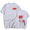 Anime Tokyo Ghoul Spider Lily T-shirt Men Women Cool Kane Kiken Graphic Print Summer Woman Man T-shirts Oversized Streetwear Couples Tees