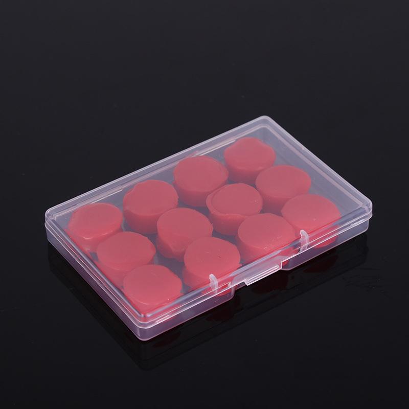 6/12PCS Silicone Ear Plugs Noise Reduction Sleep Anti Canceling Sound Insulation Earplug Protection Sleeping Reusable Ear Plugs