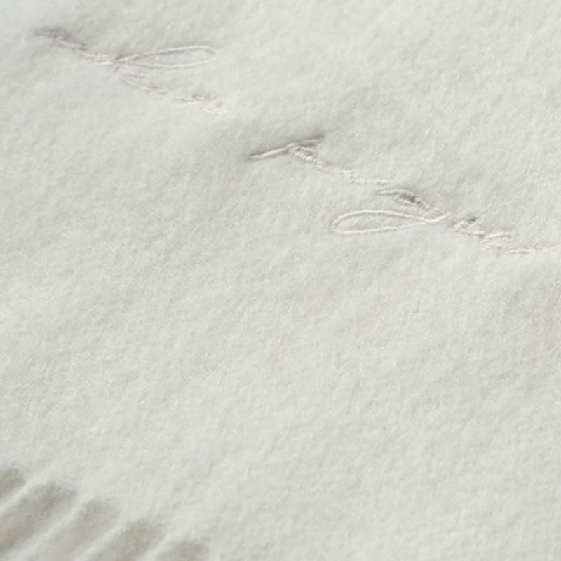 White Project VIRGIN WOOL 100 SCHAL_CREME