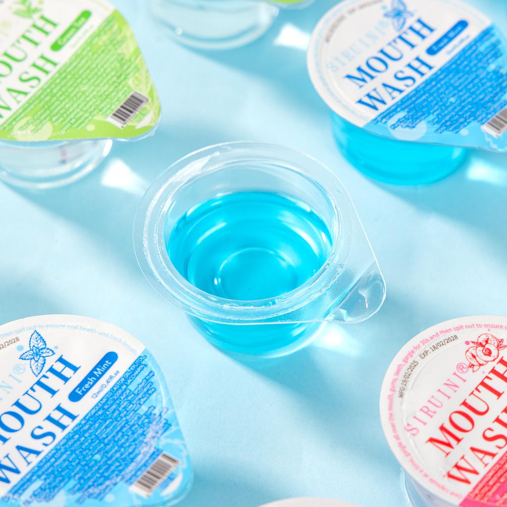 Disposable Jelly Cup Mouthwash Travel Portable Oral Cleaning Hotel Homestay Supplies