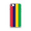 Phone Case – Mauritius Flag – Compatible iPhone 6S – Soft Case – Resistant and Shockproof - Silicone - Pixelforma