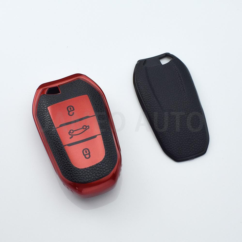 For Peugeot 2008 3008 4008 5008 308 408 508 Citroen C1 C2 C4 C6 C3-XR Picasso Grand DS3 DS5 TPU Car Key Case Cover