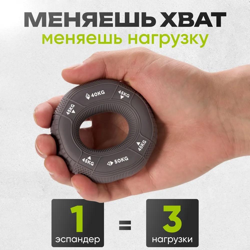 Three-way Strength Grip Ring Hand Strength Trainer Home Fitness Equipment