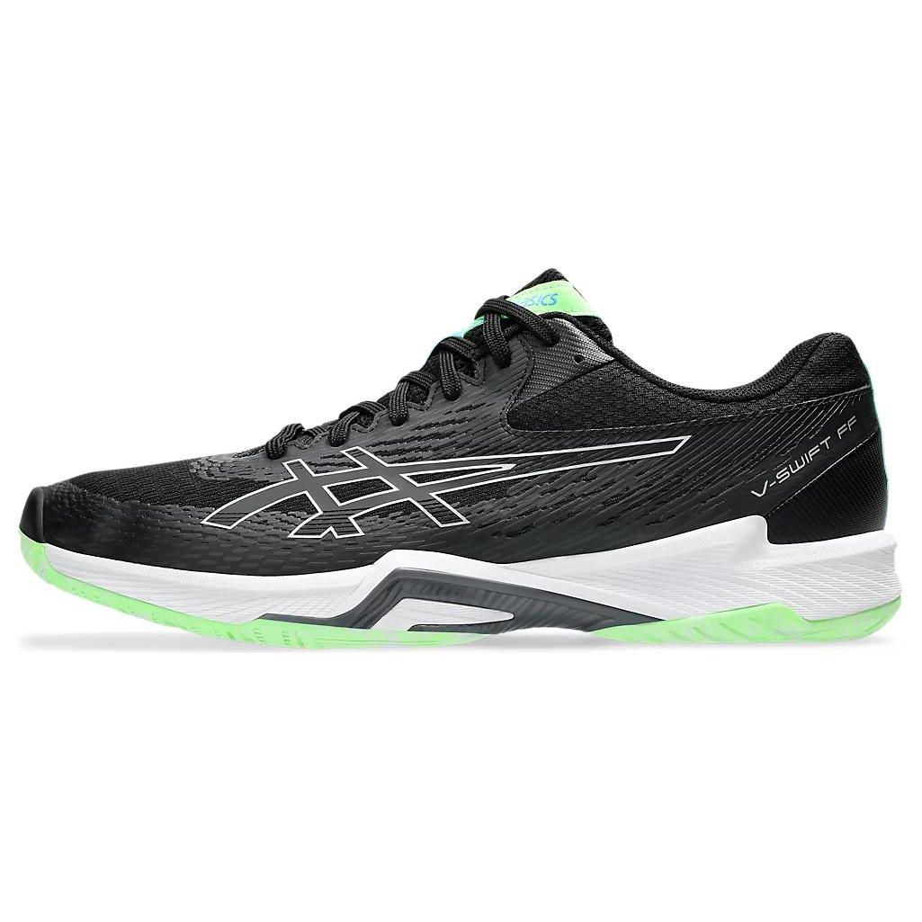 

ASICS V-Swift FF 4 Unisex Black Pure Silver Volleyball Shoes 1053A066-001 EU 41.5