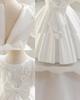 2025 Baby & Toddler Bow Puff Sleeve Birthday Party Princess Dress