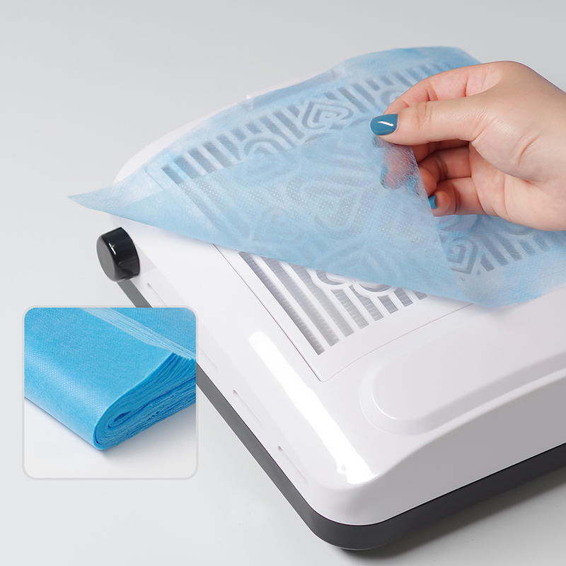 100 Sheets Nail Dust Collector Filter Paper Disposable Filters for Nail Vacuum Dust Collector Salon Supplies and Accessories High Quality