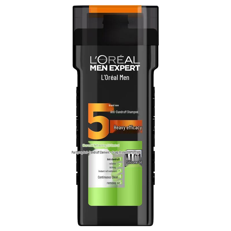 

L Oréal Men Expert Charcoal Purifying Anti-Dandruff Shampoo