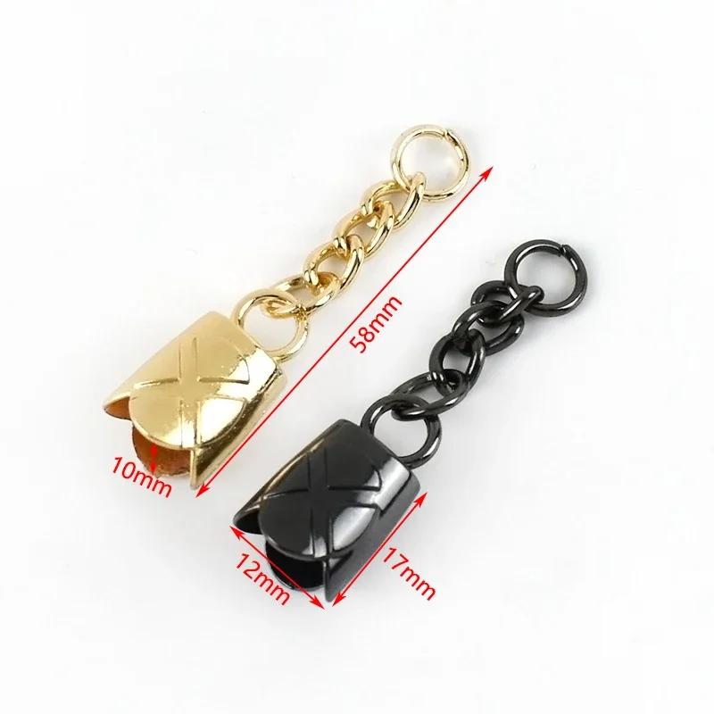

Deepeel 10Pcs 10-13mm Metal Cord Stopper Buckle Hanging Bell Shape Bag Strap Connec Clasp Luggage Bags Decoration Hook Accessory LightGold