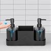 Refillable Soap Dispenser Set Pump Bottle Hand Soap Dispenser Dish Soap Dispenser  Hotel