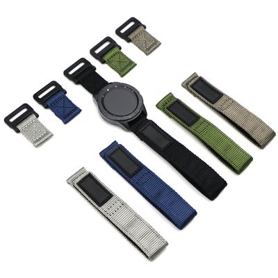 Watchband Premium Nylon Watch Strap 20mm 22mm Sport Hook&Loop Watch Band Quick Release Replacement Watchbands Accessories for Men