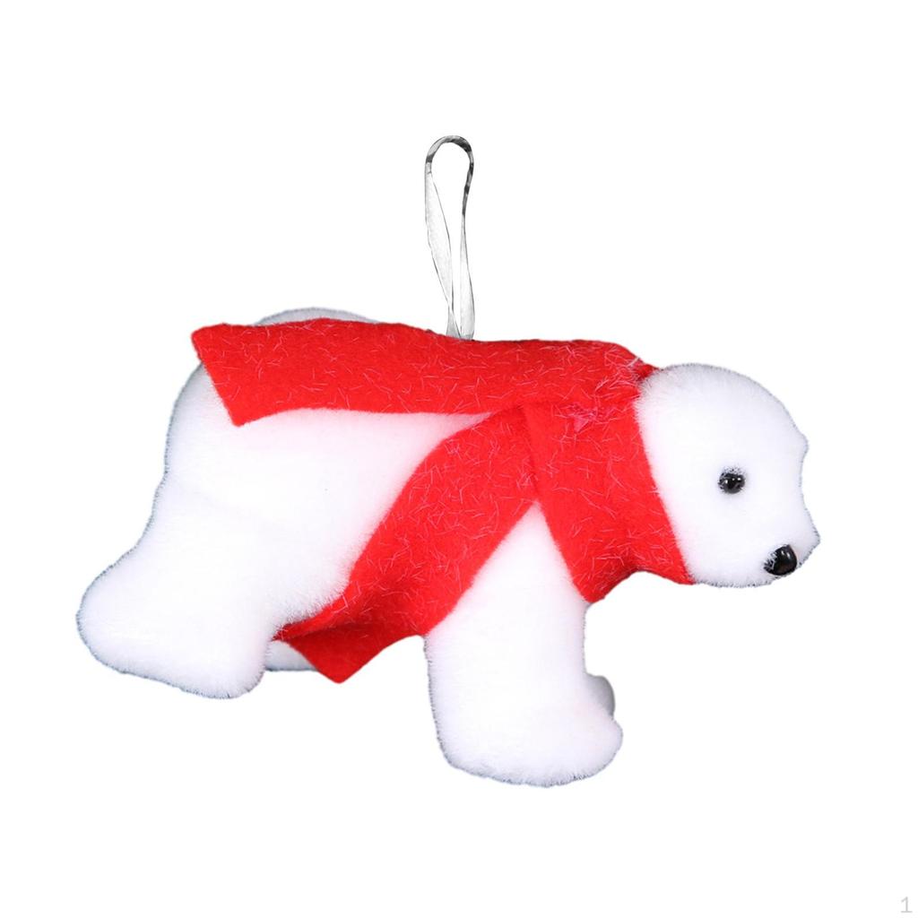 Medvěd vánoční přívěsek Ornament Dekorace Nordic Creative závěs pro domov
